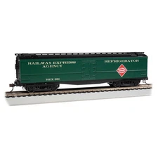Bachmann Industries HO 50' REEFER RAILWAY EXPRESS AGENCY #350 BAC75704 HO