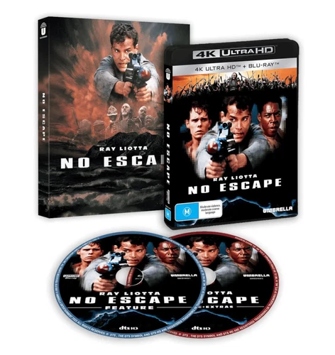 No Escape (4K UHD Blu-Ray, 1994)  Ray Liotta - Brand New & SEALED