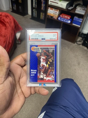 1991 Fleer Jordan PSA 9
