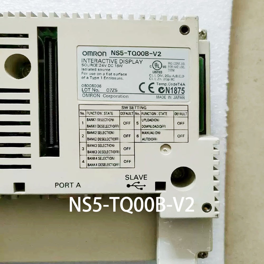 Graphical Touch Terminal Omron NS5-TQ01-V2 NS5-TQ01B-V2 NS5-TQ00