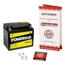 Gel-Batterie Yamaha XC 125 Beluga, 1990-1995, 3TE, wartungsfrei, inkl 7,50 Pfand