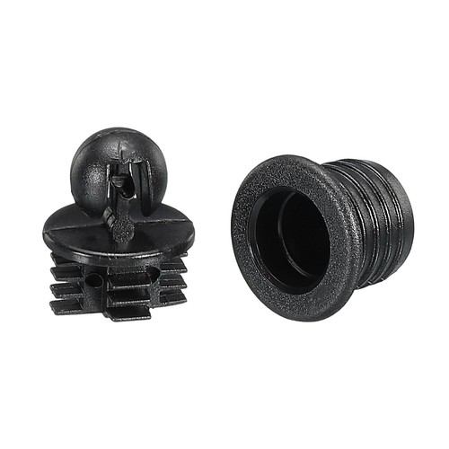 Haut-parleur Grille Guides Noir Boule Douille Dia 10,7mm pour Haut-parleur Set 8 - Photo 5/6