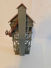 Plasticville HO Coaling Station Grey w/Brown Roof Built up Incomplete — photo 2