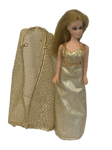 Topper Vtg Dawn Doll All That Glitters 1970 Model Agency 814 Purse Shoes Orig - Picture 3 of 9