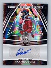 2022 Panini Elite Extra #HG-RP Roman Phansalkar Hidden Gems Signatures Black
