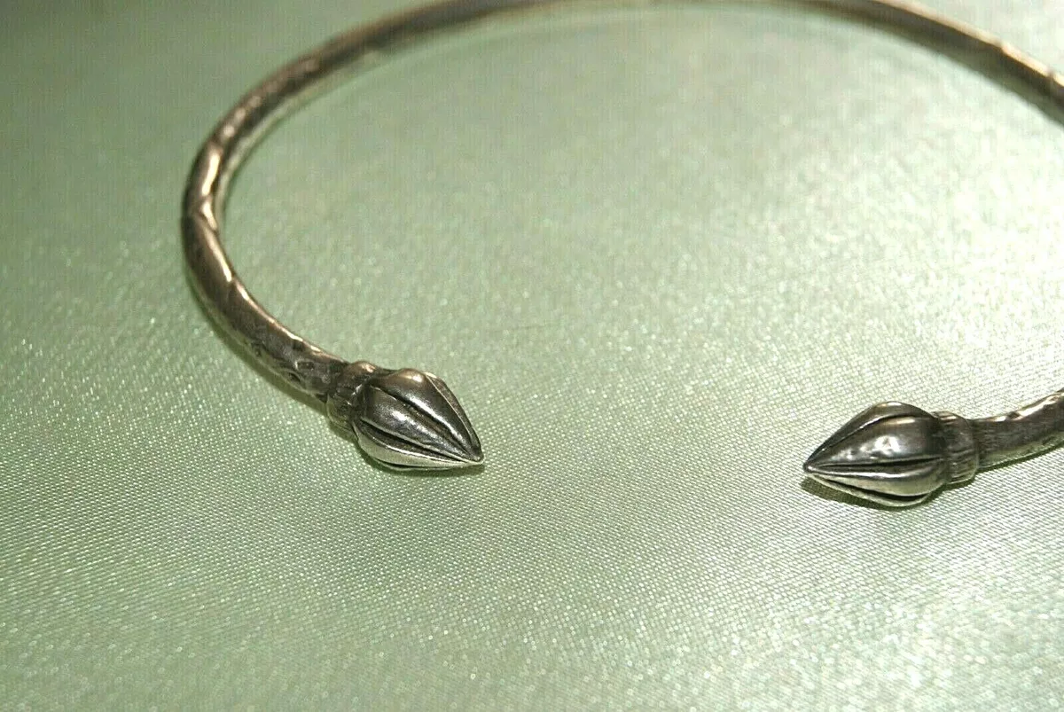 Beautiful Vintage Sterling Silver Trinidad Cuff Bracelet Bangle eBay