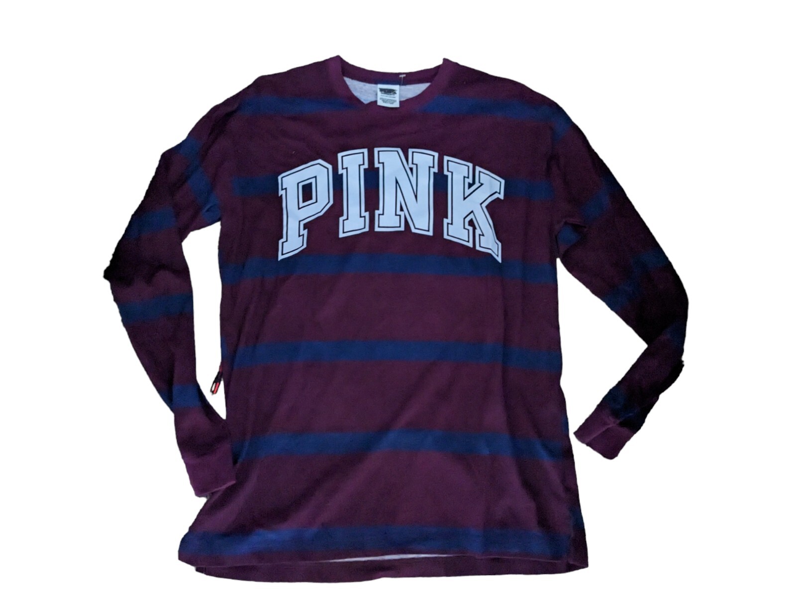 Victoria Secret PINK Oversized Long Sleeve  Shirt Small  New Without Tags