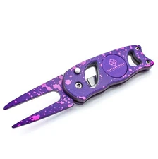 Divot Tool - Switch Blade Style – Magnetic Ball Marker & Belt Clip - ViKtory