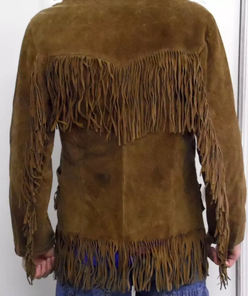 Iridescent fringe clearance jacket