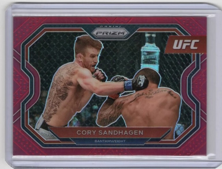 2021 Panini Prizm UFC Cory Sandhagen Red Prizm Card /275