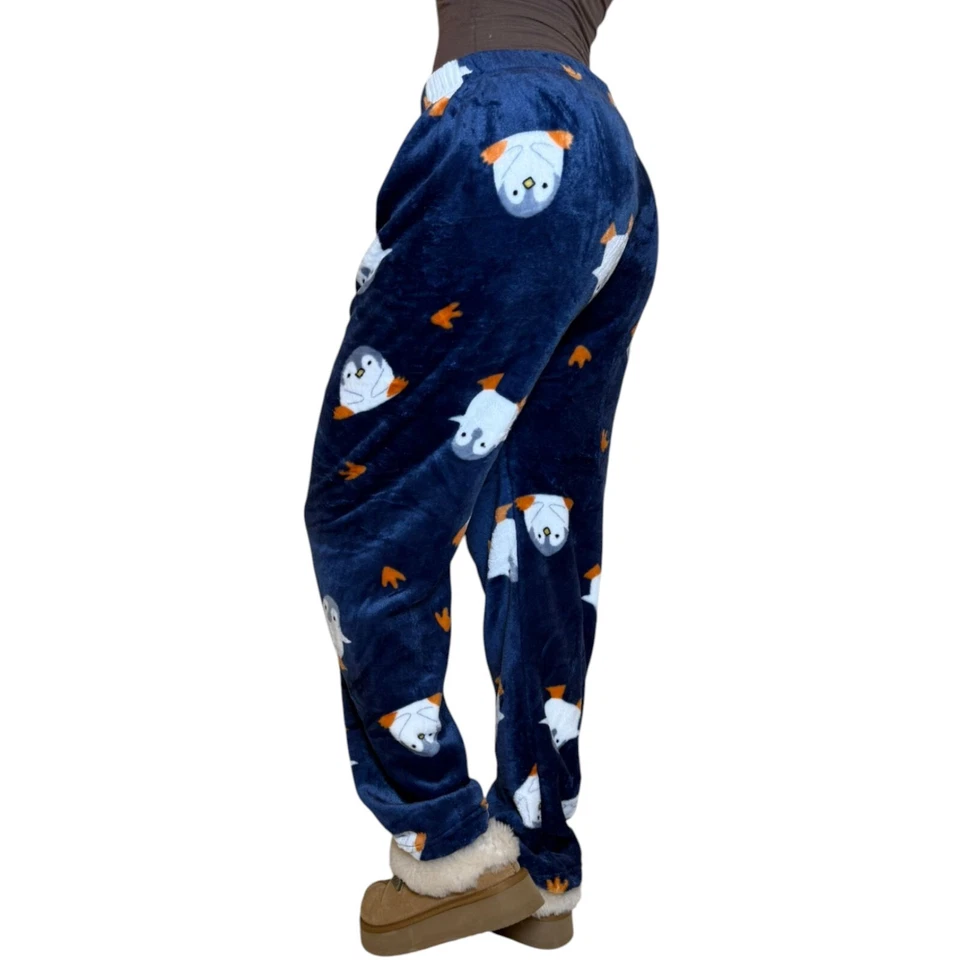 Women Pyjama Pants Pyjamas Soft Plush Fleece Warm Winter Sleepwear Pajamas PJ - image 3 of 4