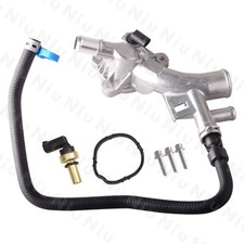Aluminum Water Outlet Thermostat Housinghose For 11-16 Chevry Cruze Sonic Trax