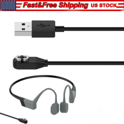 USB Magnetic Charging Cable Cord for After-Shokz Aeropex Open Run/Comm Headphone