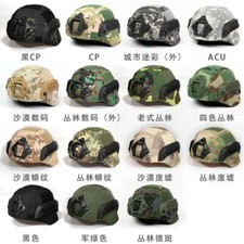 Hunting Camouflage Helmet Cover Helmet Cloth for MICH2000 Tactical Helmet