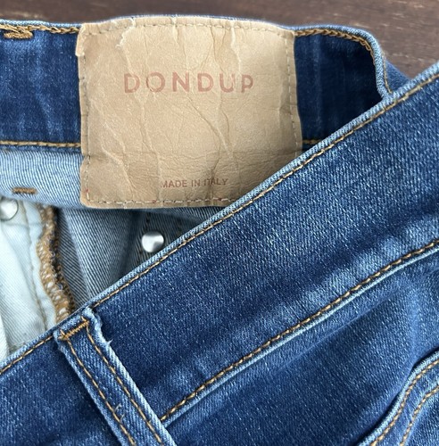 DONDUP MENS WASHED GEORGE ITALIAN DESIGNER JEANS SIZE WAIST 36 - Picture 8 of 22