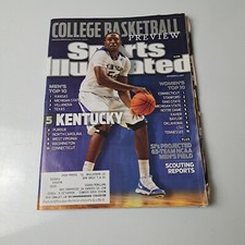 Sports Illustrated Magazine College Basketball Preview Kentucky November 2009