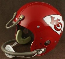 KANSAS CITY CHIEFS 1963-1973 NFL Authentic THROWBACK Football Helmet