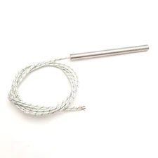 Nexthermal NT 37438 Cartridge Heater, 110V 180W, ø10 x 128 mm 1m Fiberglass Lead