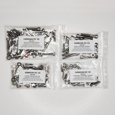 KAWASAKI KX 125 1998-2002 Kit vis BTR inox moteur complet KX125