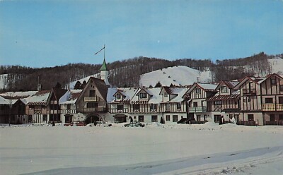 Boyne Highlands Inn Harbor Springs MI Michigan Petoskey Hotel Vtg Postcard F52
