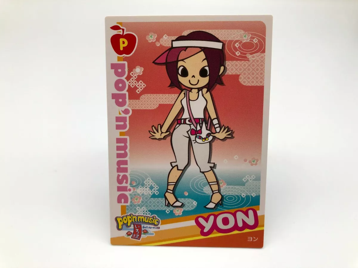 Pop'n Music card KONAMI Japanese Rare F/S