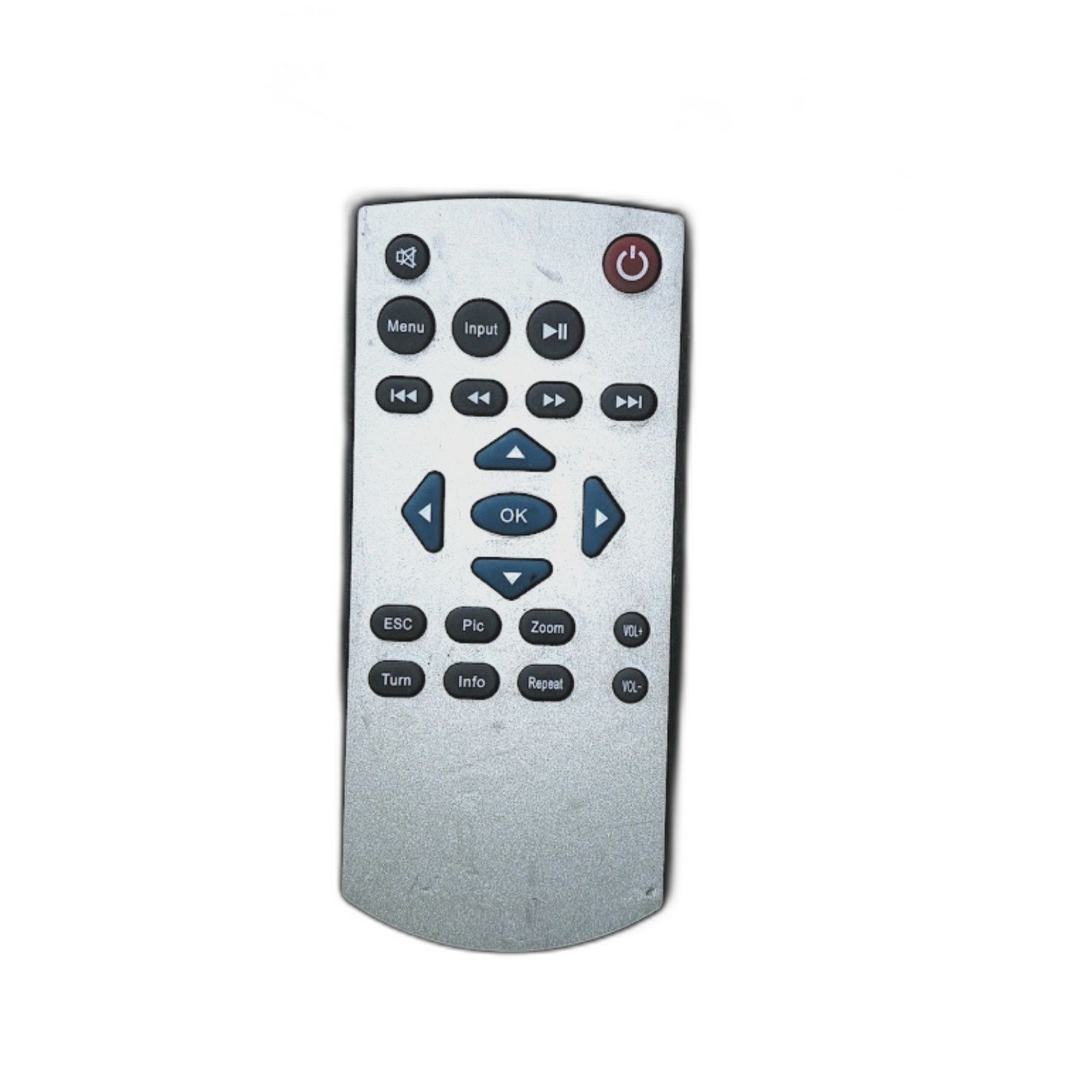 Mini Projector Remote ZSJ 3807 - Tested & Working Replacement Control-image