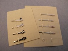 LECOULTRE NOS HAND SET MEMOVOX WHITE STICK WITH TRITIUM INSERT 8.5/12.5MM #61
