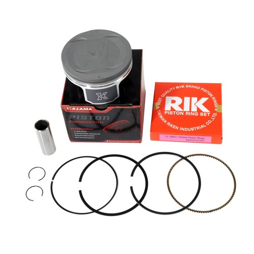 Top End Cylinder Piston Kit Engine Gasket Kit for Yamaha Raptor 700 FYM700 15~23 - Foto 5 di 8