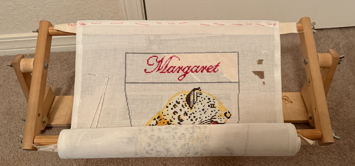 K's Creations Needlework LapFrame Table Base 20" Scroll Adjustable (NB 112) - Picture 2 of 4