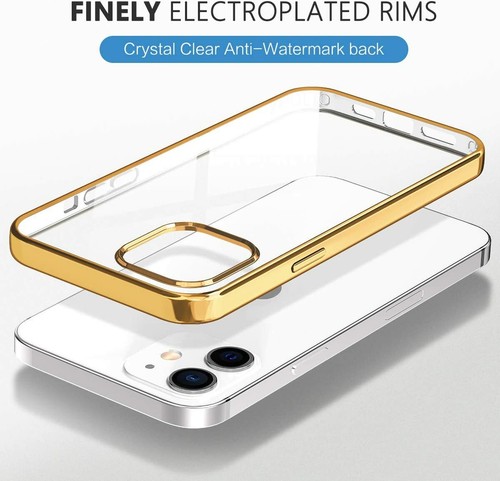 Schutzhülle für iPhone 13 12 Pro Max Mini Silikon Case Transparent Cover + Glas - Bild 26 von 116