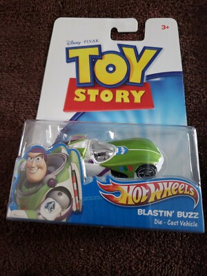 Disney PIXAR Toy Story BLASTIN' BUZZ Lightyear Hot Wheels diecast