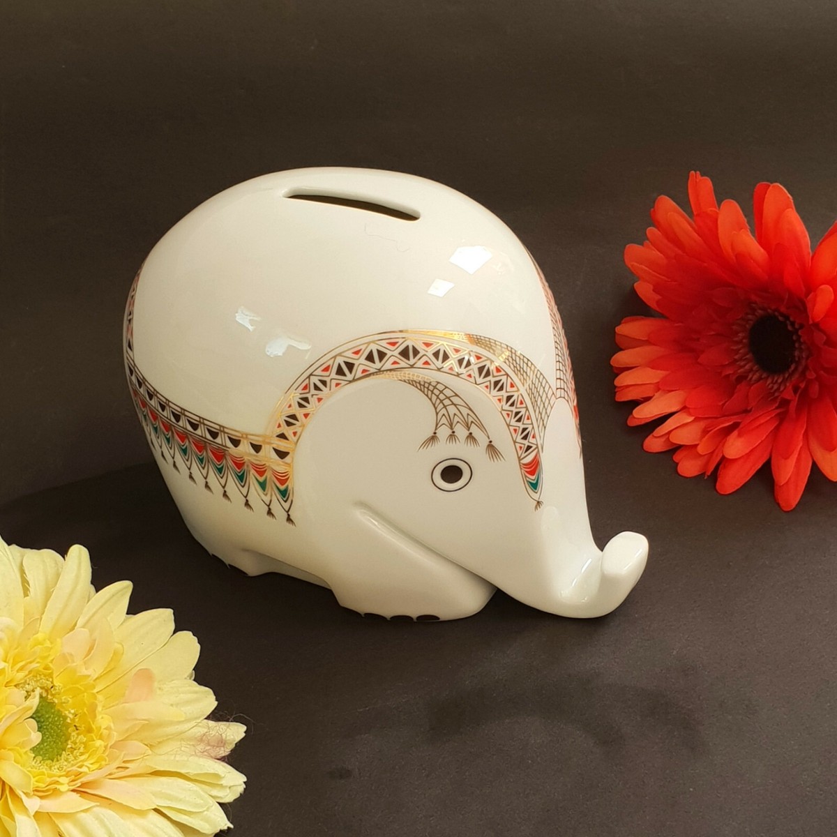 Drumbo Elefant,Luigi Colani, Höchst Germany, Spardose,money