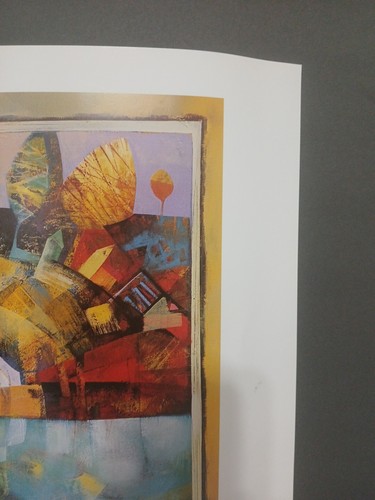 Print Multicolred Wall Hanging Art By PELLES of Hungary 23" X 16" NEW - Picture 5 of 7