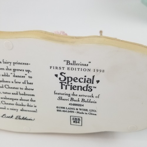 Special Friends Ballerinas 1st Edition 1998 Lang & Wise Sherri Buck Baldwin - Picture 6 of 9