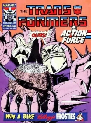 Transformers UK #182 (FN) `88 Furman/ Reed