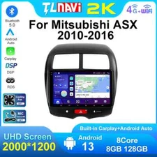 Screen Car Radio Multimedia Stereo Player GPS For Mitsubishi ASX Navigation QLED