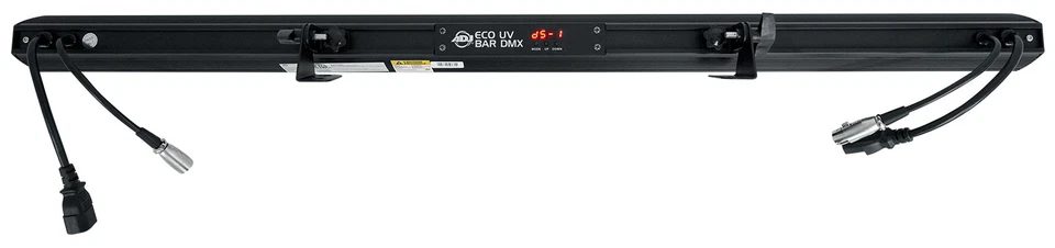 American DJ ECO BAR UV DMX 18x3W Ultraviolet LED Bar Black Light w/Remote+Cable - Image 4 of 4