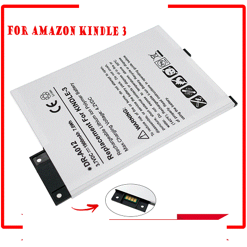 Replacement Battery For Amazon Kindle 3 3G III Keyboard Graphite D00901 eReader-image