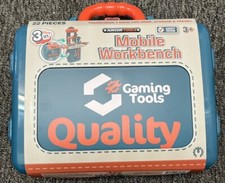 NEW Junior Tools Mobile Workbench Gaming Tools 3 in 1 transforms 3 ways - 22 pcs