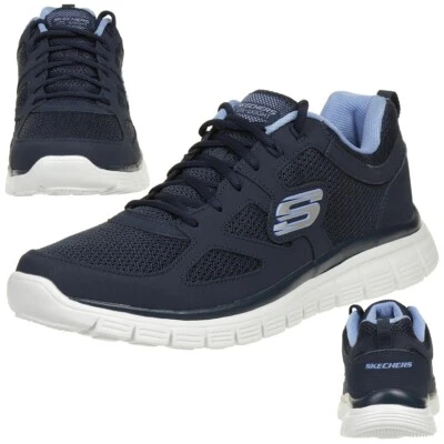 Skechers BURNS AGOURA Herren Sneaker Fitness Schuhe NVY