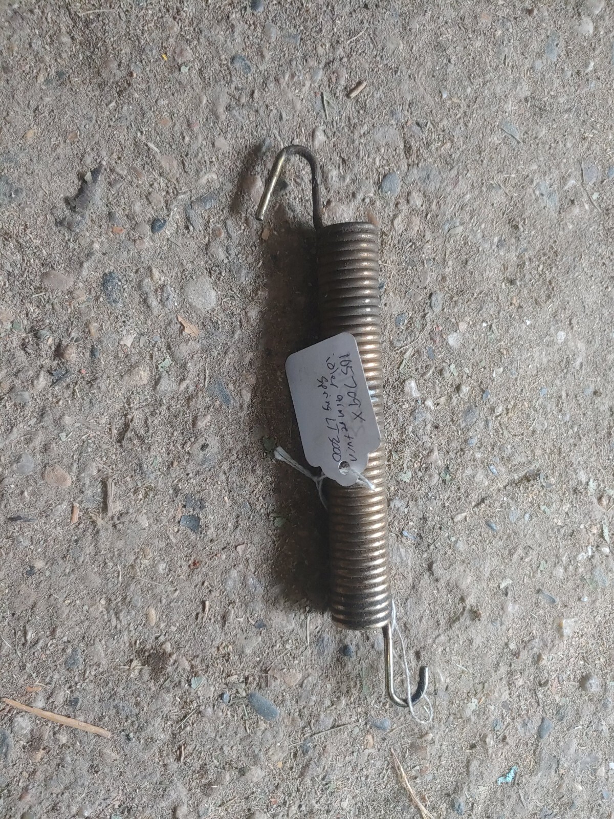 Craftsman LT3000 Hydrostat 25 drivebelt idler return spring 105709X eBay