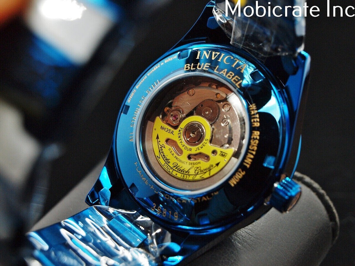 New Invicta Men's 43mm PRO DIVER Automatic BLUE LABEL Stainless