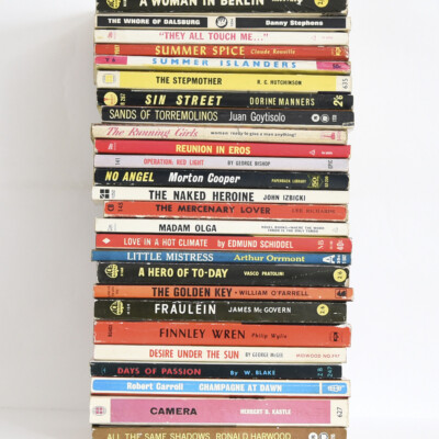 VINTAGE SLEAZE : Select titles, build your library - retro erotic fiction, GGA