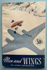 1942 World War II Men and Wings Aviation History Softcover Illustrated 94pg