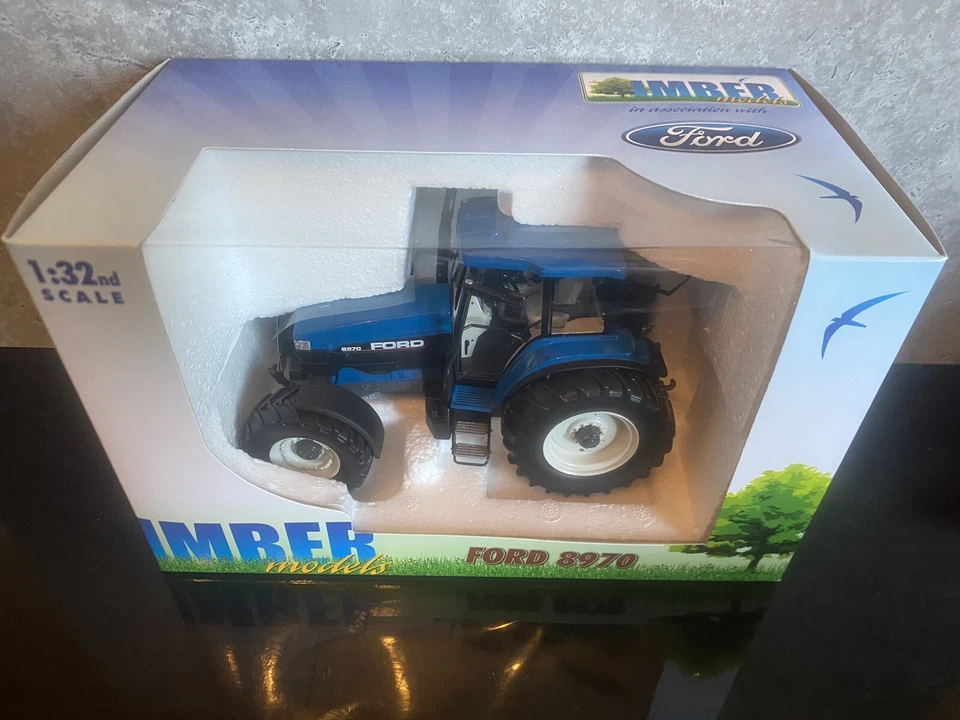 1/32 Scale Ford 8970 Tractor By Imber Models With Front Linkage Brand New In Box - Image 2 of 4