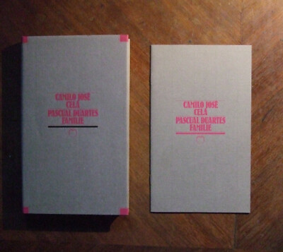 Camilo Jose Cela - Pascual Duartes Familie. Jahrhundert-Edition