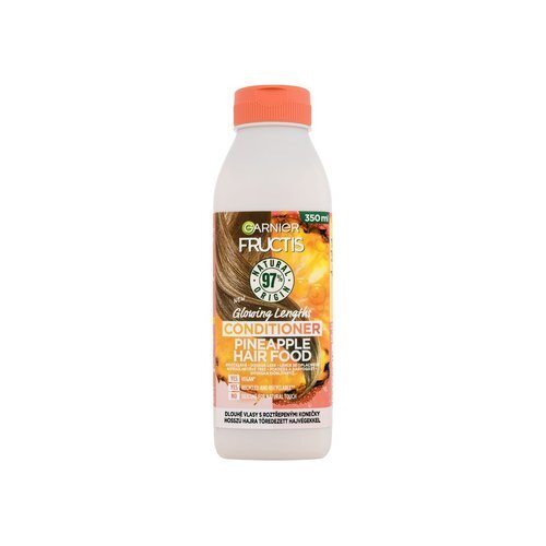 GARNIER Fructis Hair Food Balsamo all'Ananas per Capelli Lunghi con Punte Danneg