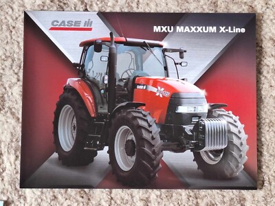 Case IH MXU Maxxum X-Line Brochure Tractor Tractor