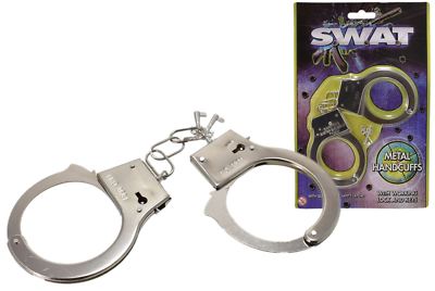 toy metal handcuffs