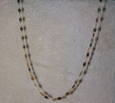 Ross Simons 14k Gelbgold - Lumachina Gliederkette Strang Halskette Italien 18''